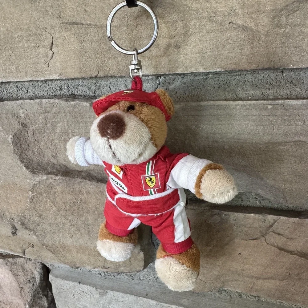 Ferrari Plush Keychain Racing Suit‎ F1 Bridgestone